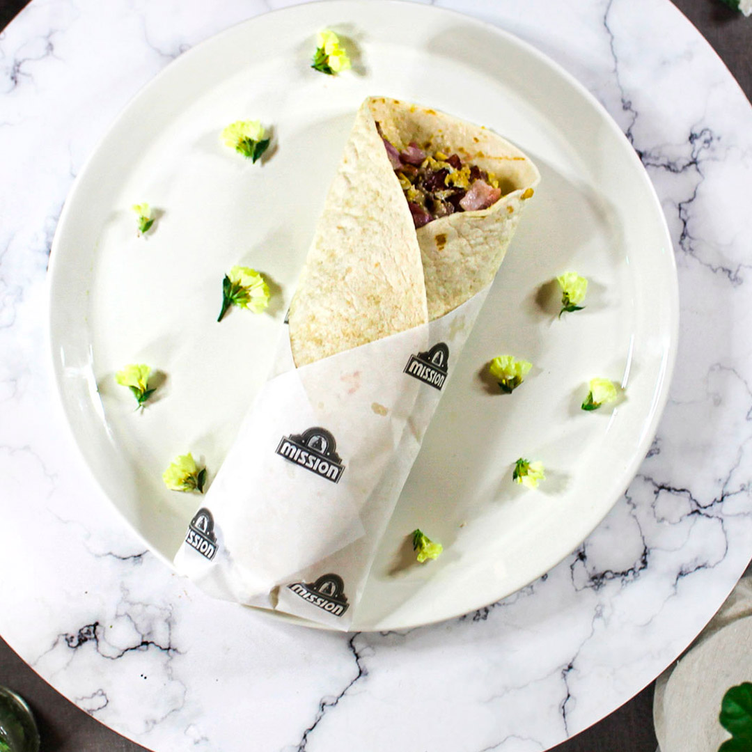 WRAP AU BACON ET AUX CHAMPIGNONS