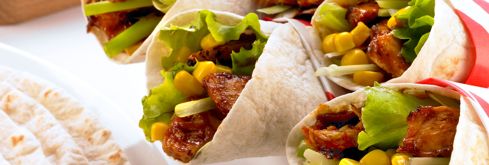 Wrap au poulet grillé