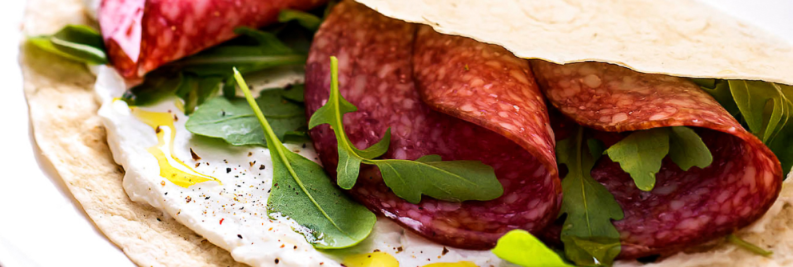 Wrap saucisson fromage