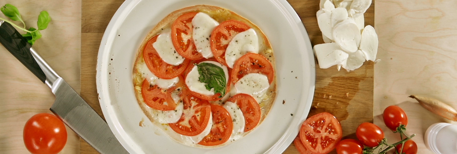 Wrap'pizza margherita 